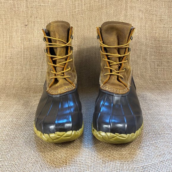 Georgia boot duck boot waterproof work boots hunting leather brown size 14 - Picture 6 of 9